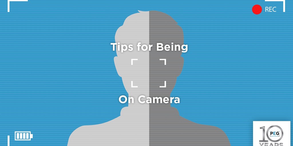 Tips for Being on Camera Blog Image